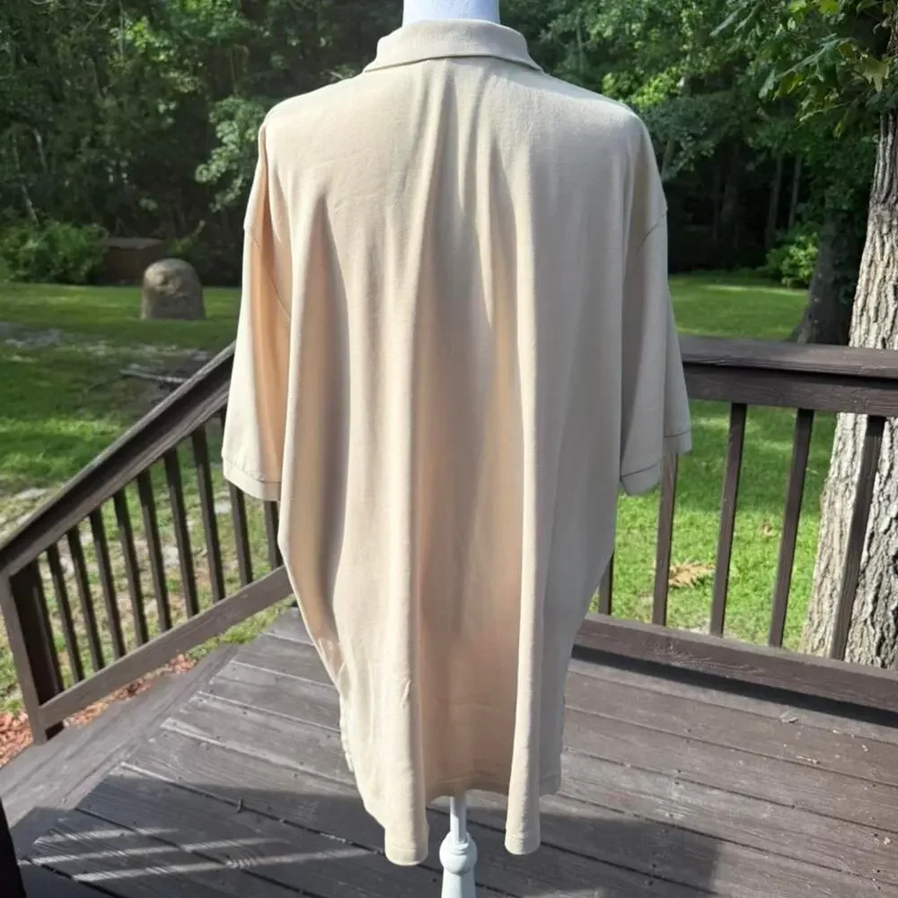 Polo Ralph Lauren Oversized Polo Shirt | Men’s XXL | 100% Cotton Quiet luxury